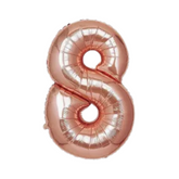 GLOBO METALICO 32" ROSE GOLD #8